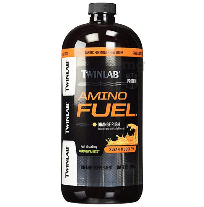 Twinlab Amino Fuel Orange Rush Buy Bottle Of 946 0 Ml Liquid At Best