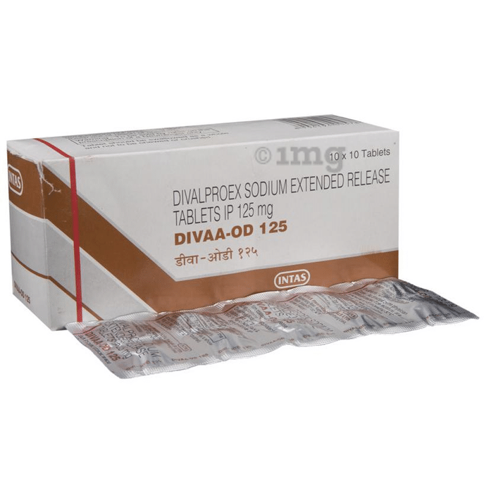 Divaa-OD 125 Tablet ER