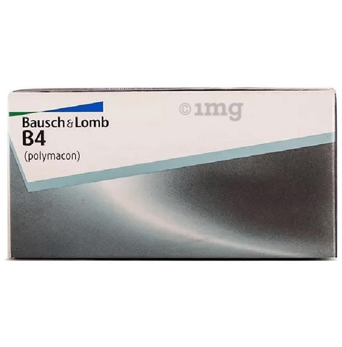 Bausch + Lomb B4 Daily Wear Conventional Contact Lens Optical Power -9 Transparent Spherical