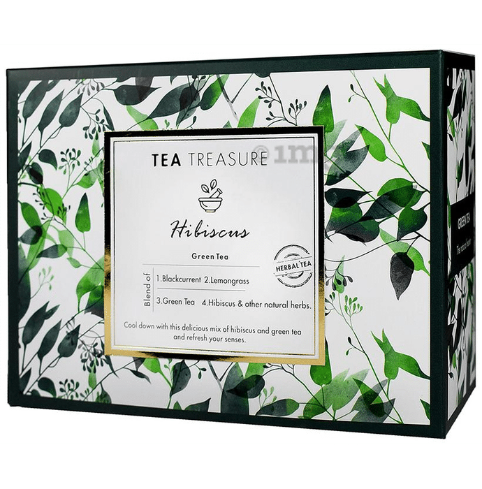 Tea Treasure Hibiscus Green Tea Bag