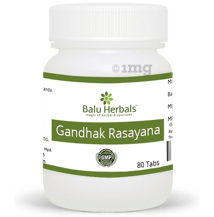 Balu Herbals Gandhak Rasayana Tablet