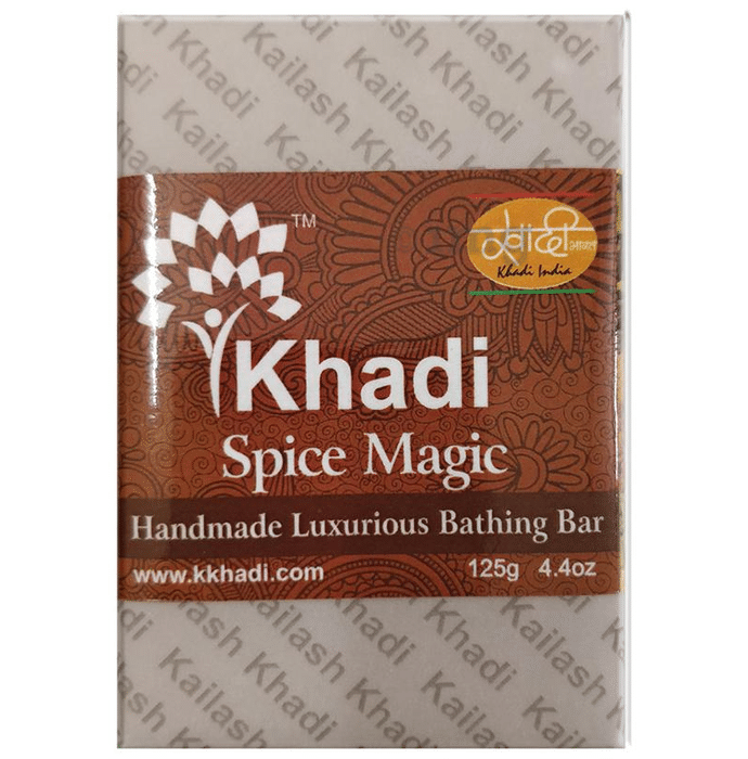 Khadi India Spice Magic Handmade Luxurious Bathing Bar