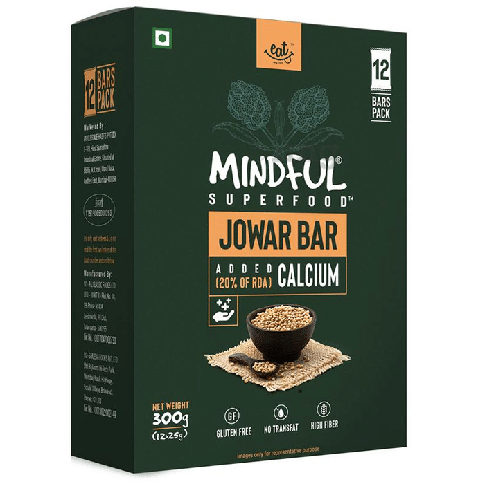 Eat Anytime Mindful Superfood Bar (25gm Each) Jowar
