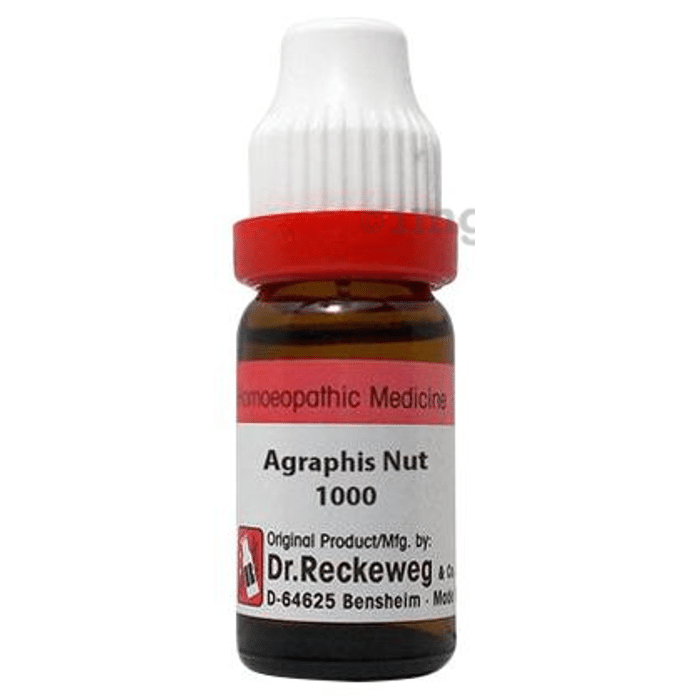 Dr. Reckeweg Agraphis Nut Dilution 1000 CH