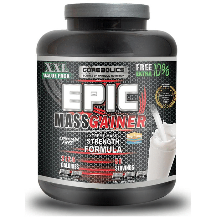 Corebolics Epic Mass Gainer Vanilla Milkshake