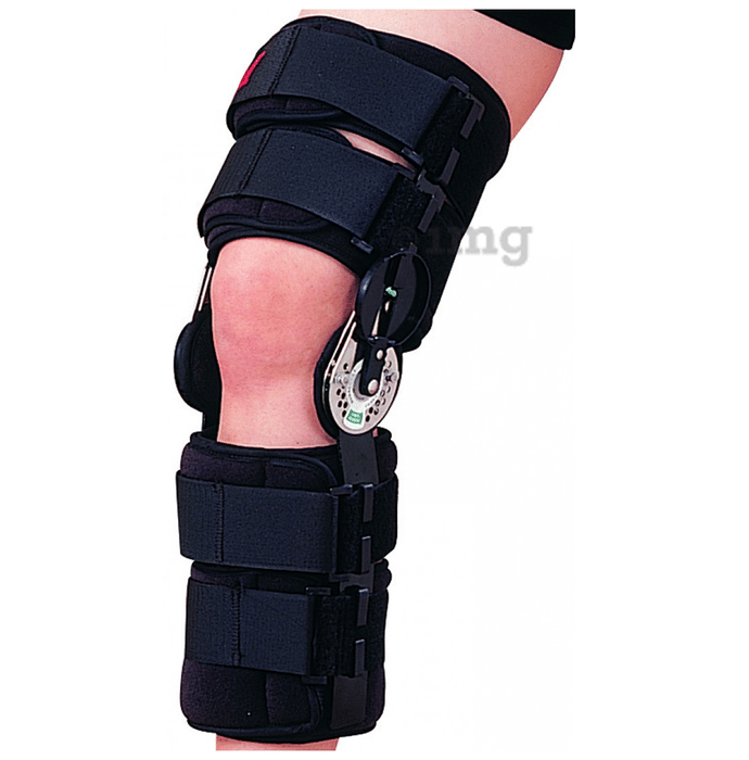 Health Point OH-702 Adj. Hinge Knee Splint Free Size 42 cm