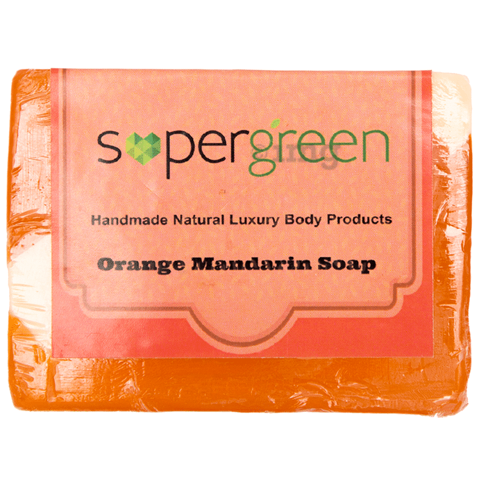 Supergreen Orange Mandarin Soap