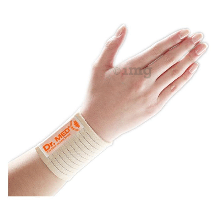 Dr MED Elastic Wrist Support DR-W011 Large Beige