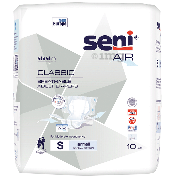 Seni Air Classic Breathable Adult Diaper Small