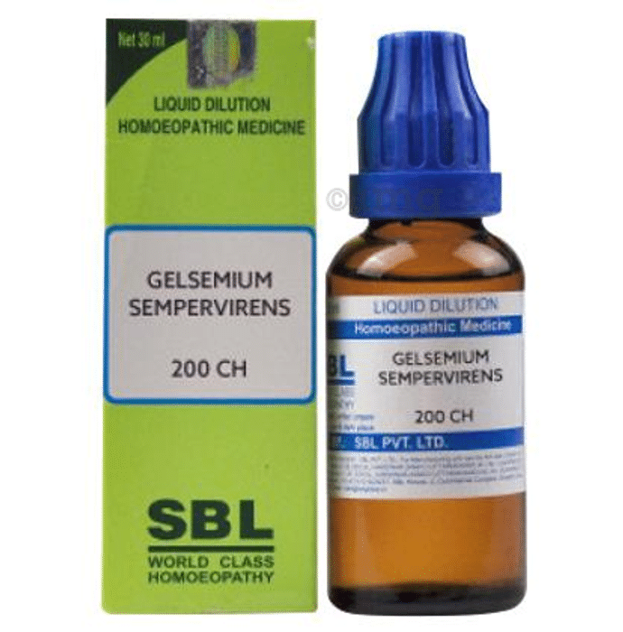 SBL Gelsemium Sempervirens Dilution 200 CH