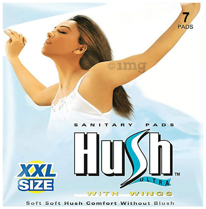 Hush Ultra Sanitary Pads with Wings 320mm