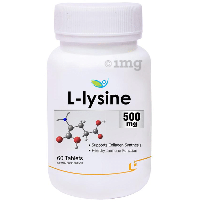 Biotrex L-lysine 500mg Tablet