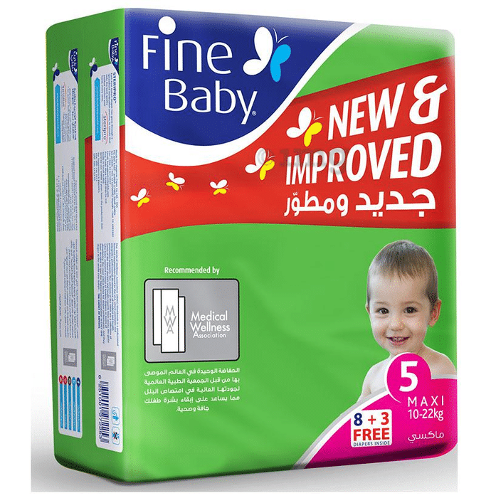 Yumi Global Fine Baby New & Improved Diaper- Travel Pack Maxi