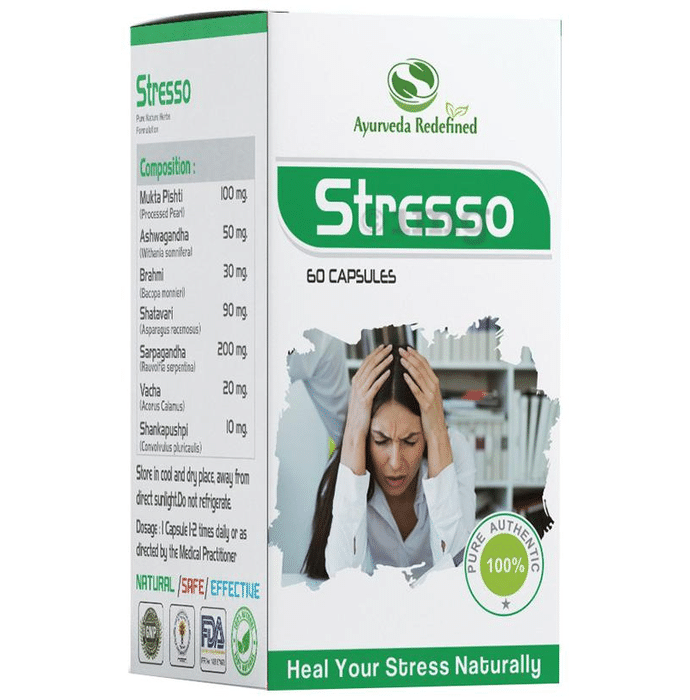 Ayurveda Redefined Stresso Capsule