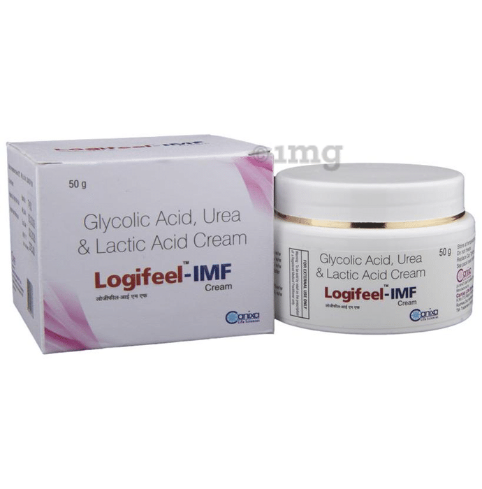 Logifeel-IMF Cream with Glycolic Acid, Urea & Lactic Acid