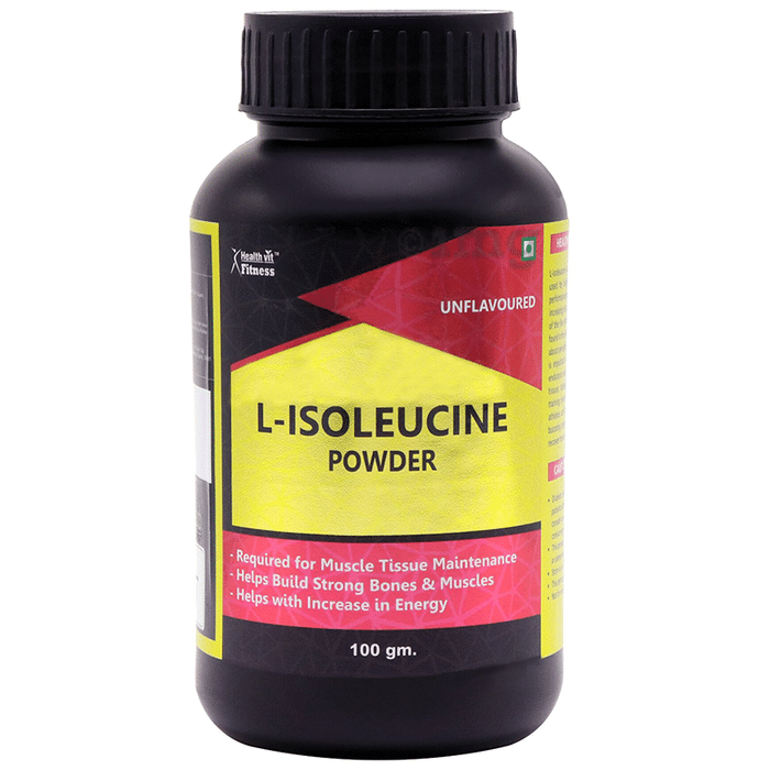 HealthVit Fitness L-Isoleucine Powder Unflavoured