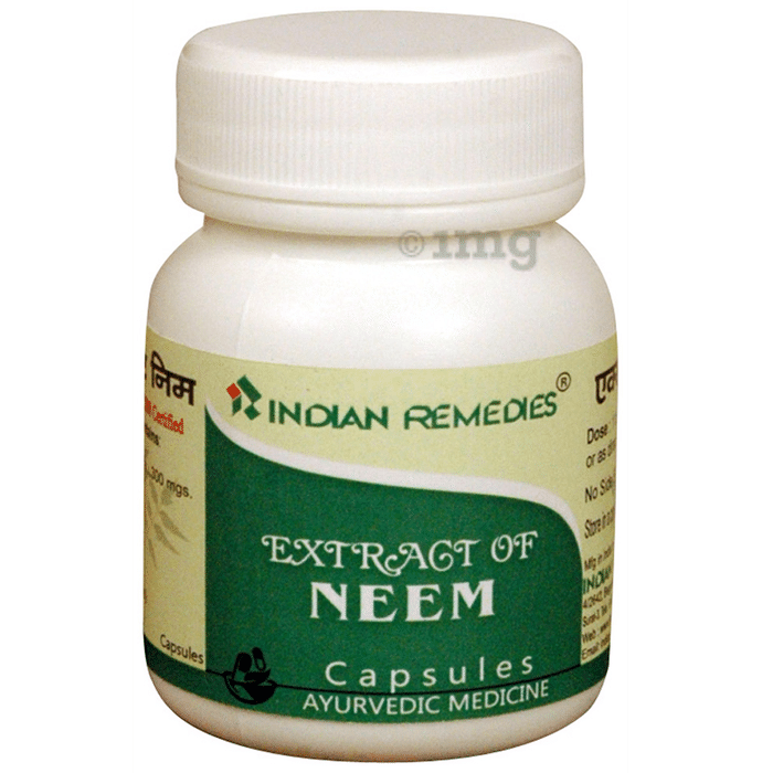 Indian Remedies Extract of Neem Capsule
