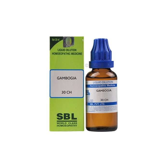 SBL Gambogia Dilution 30 CH