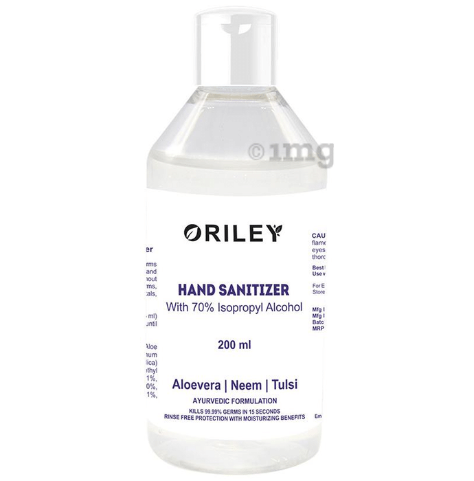 Oriley Hand Sanitizer with 70% Isopropyl Alcohol