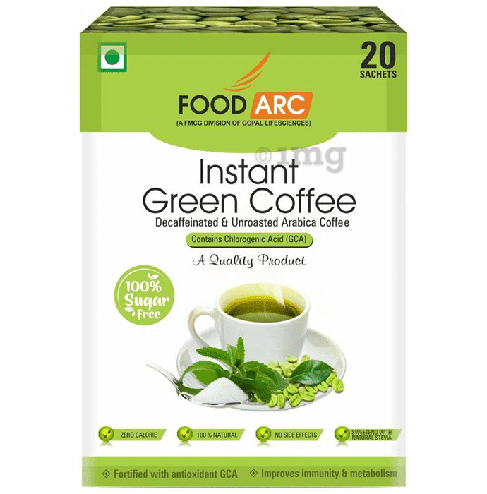 Gopal Lifesciences Instant Green Coffee Sachets (1gm Each)