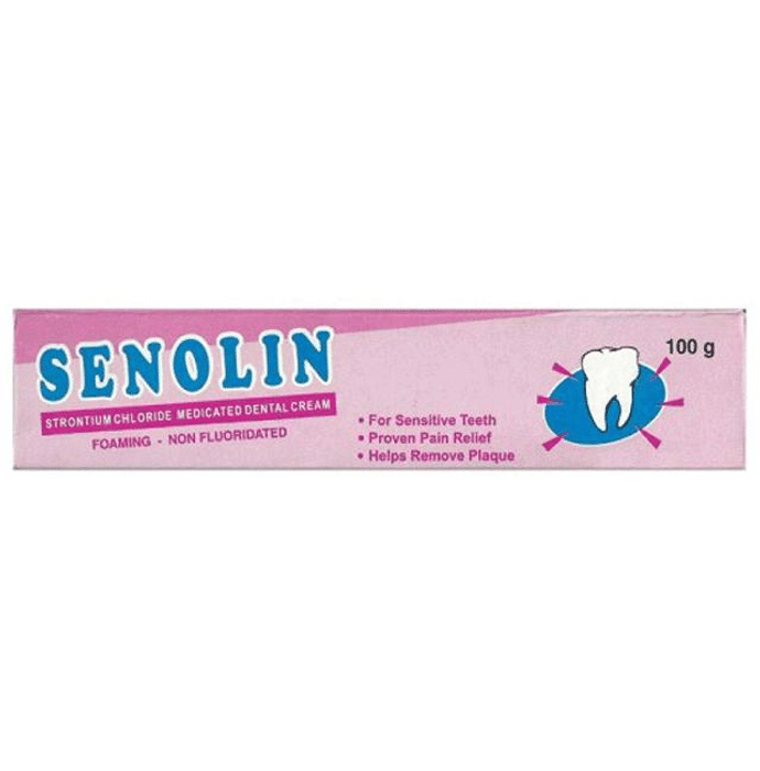 Senolin Foaming Medicated Dental Cream