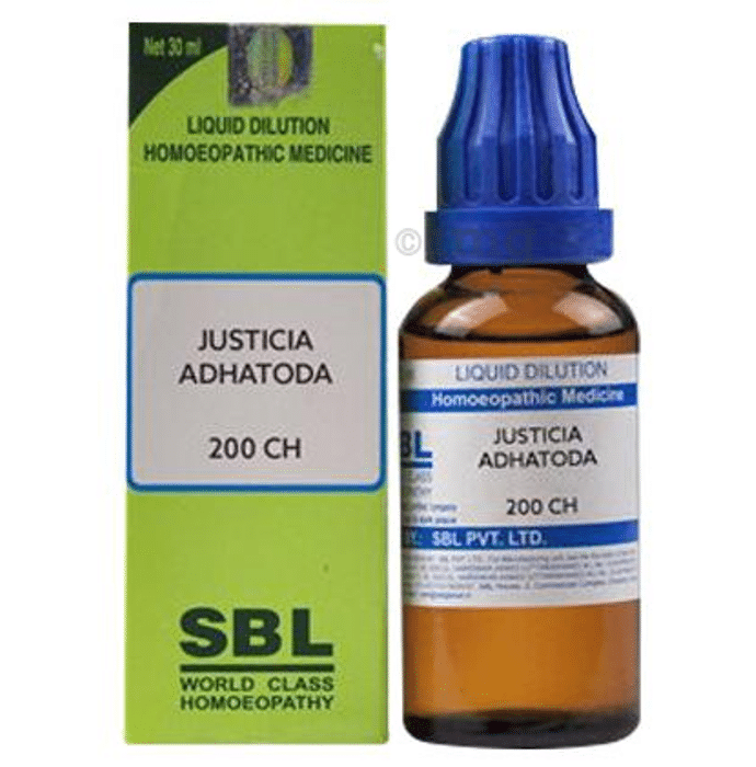 SBL Justicia Adhatoda Dilution 200 CH