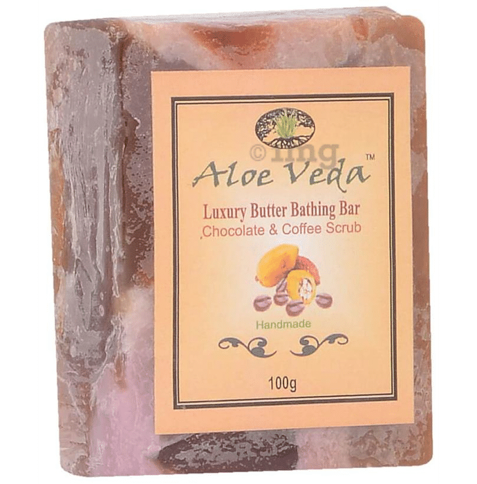 Aloe Veda Chocolate and Coffee Scrub Luxury Butter Bar