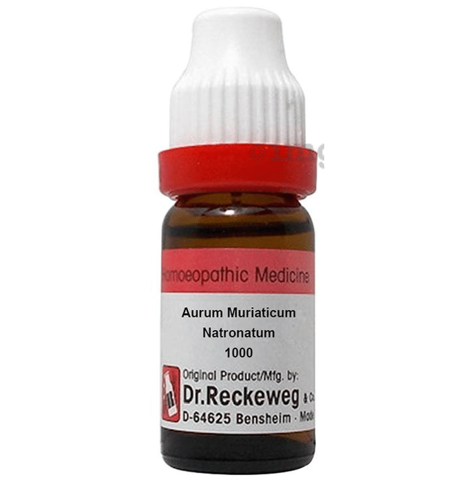 Dr. Reckeweg Aurum Muriaticum Natronatum Dilution 1000 CH
