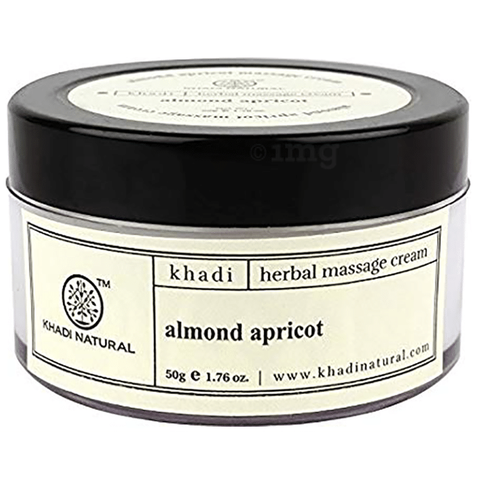 Khadi Naturals Ayurvedic Almond & Apricot Massage Cream