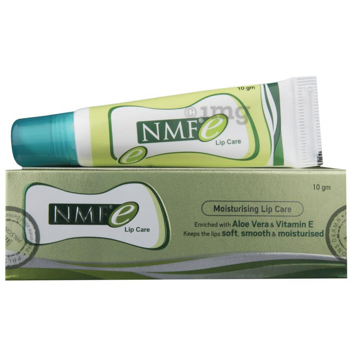 NMF e Lip Care with Aloe Vera & Vitamin E | For Soft, Smooth & Moisturised Lip Care |