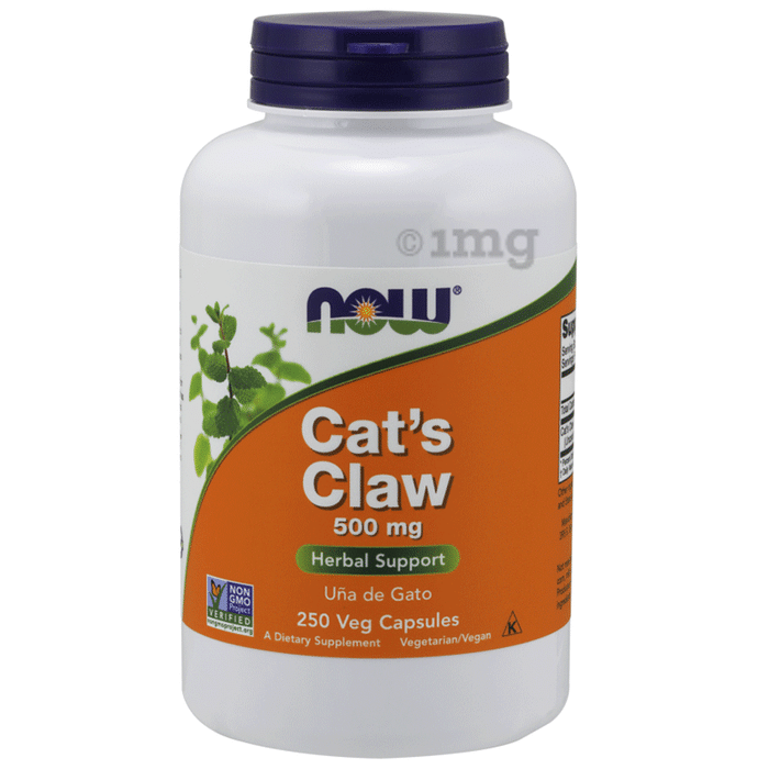 Now Cat's Claw 500mg Veg Capsules