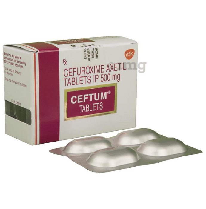 Ceftum 500mg Tablet