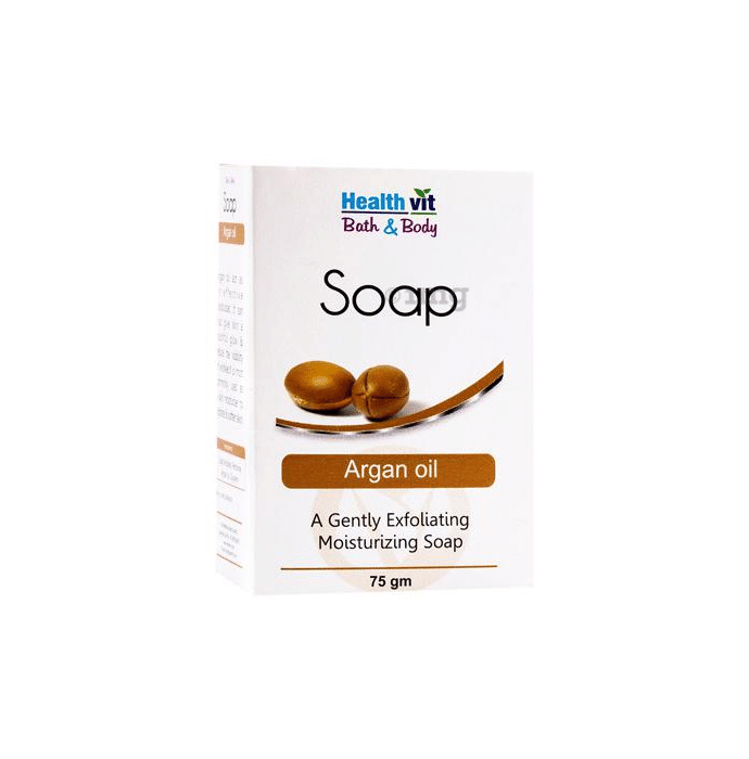 HealthVit Bath & Body Argan Soap