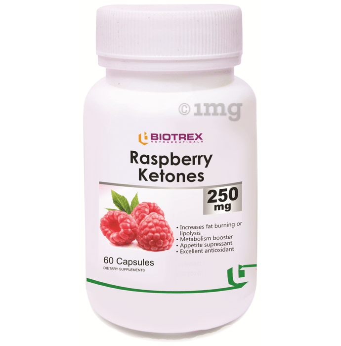 Biotrex Raspberry Ketones 250mg Capsule