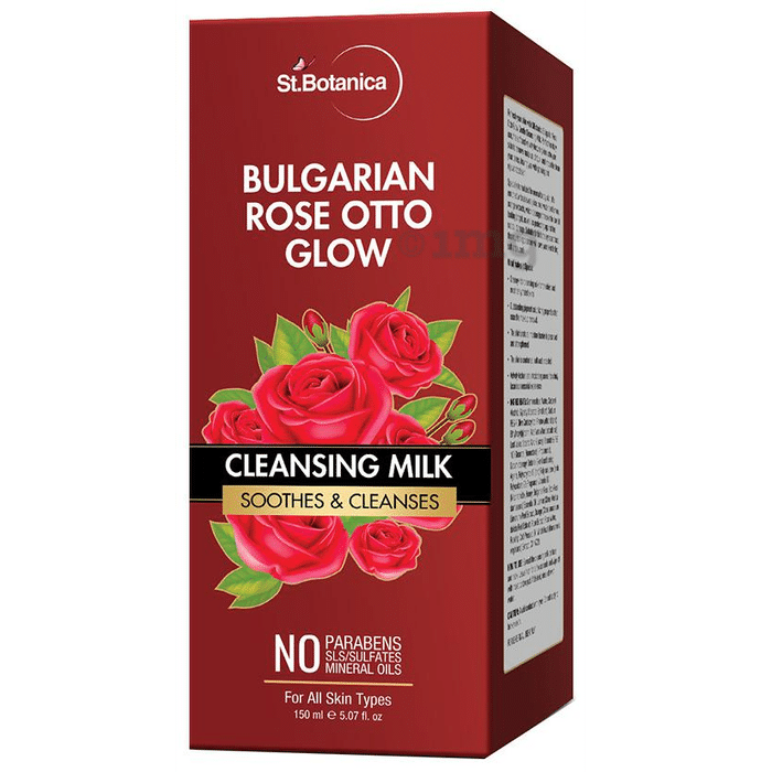 St.Botanica Bulgarian Rose Otto Glow Cleansing Milk