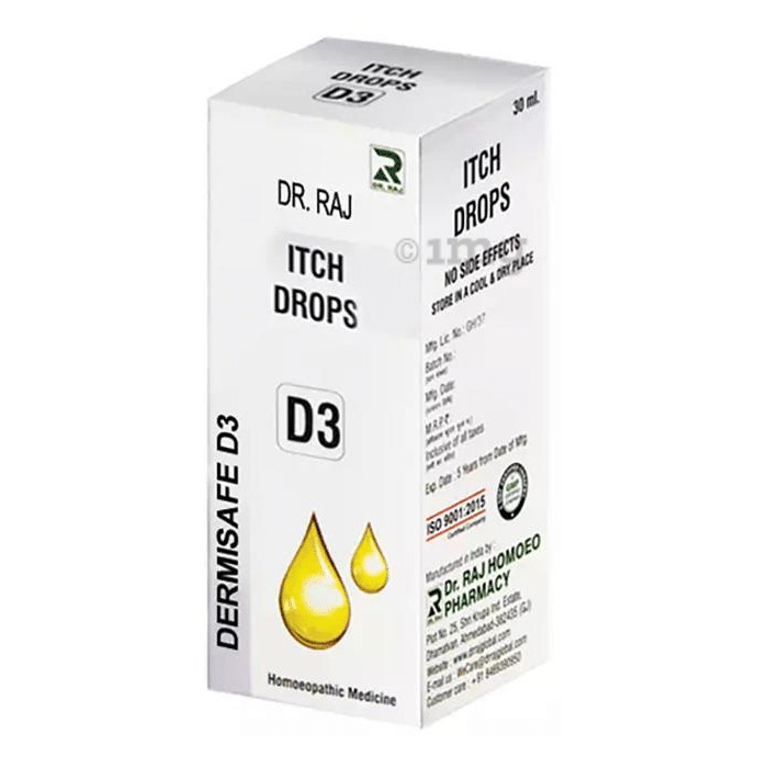 Dr. Raj Dermisafe D3 Itch Drop