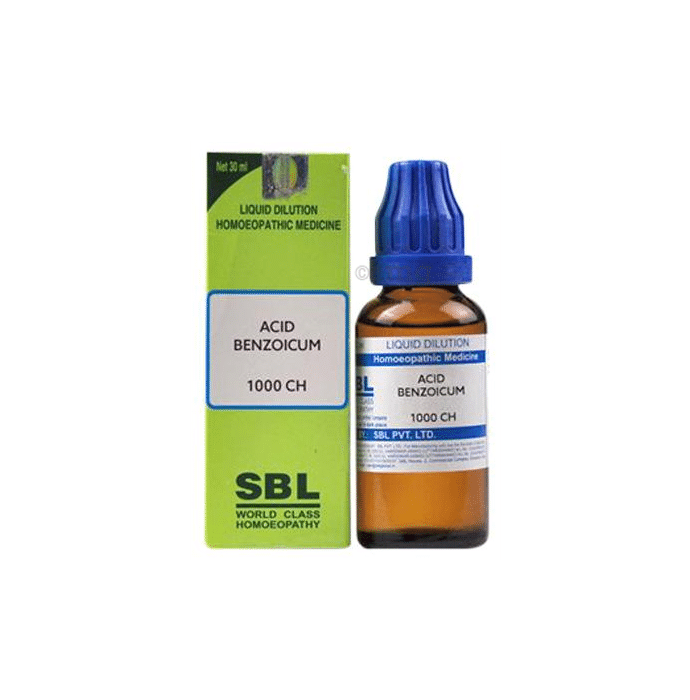 SBL Acid Benzoicum Dilution 1000 CH