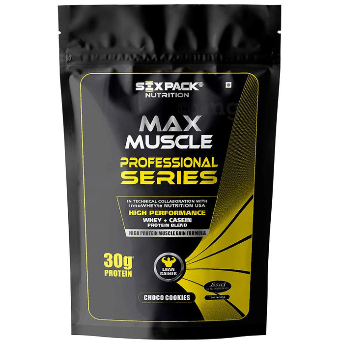 Sixpack Nutrition Max Muscle Professional Series Protein Blend Choco Cookies