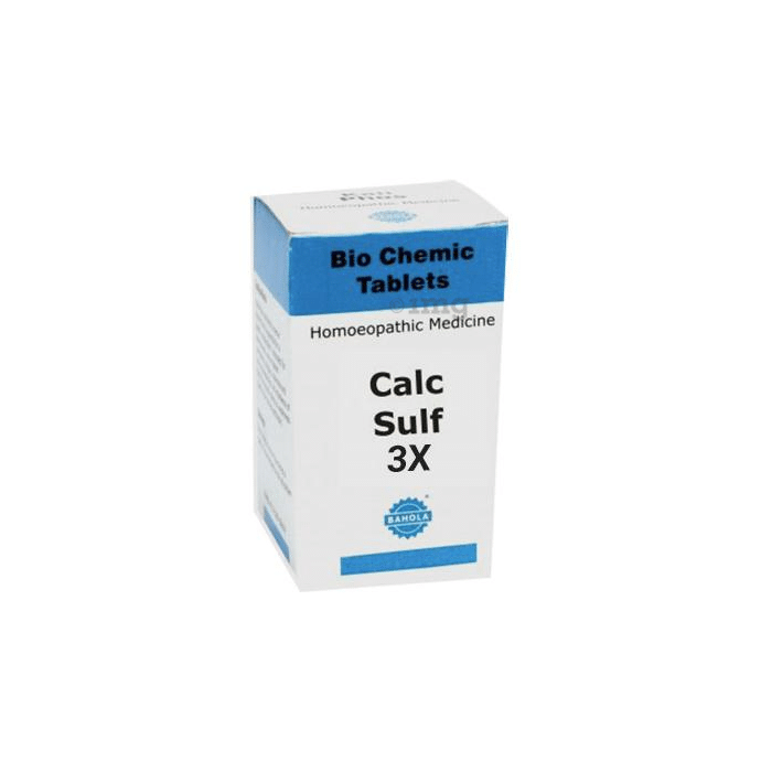 Bahola Calc sulf Biochemic Tablet 3X