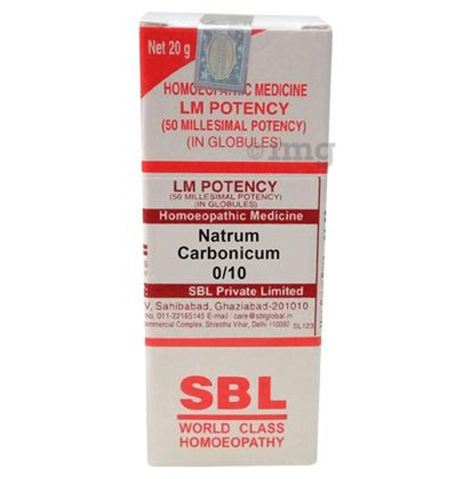 SBL Natrum Carbonicum 0/10 LM