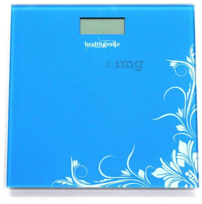 Healthgenie Digital Personal Weighing Scale- HD 221 Blue