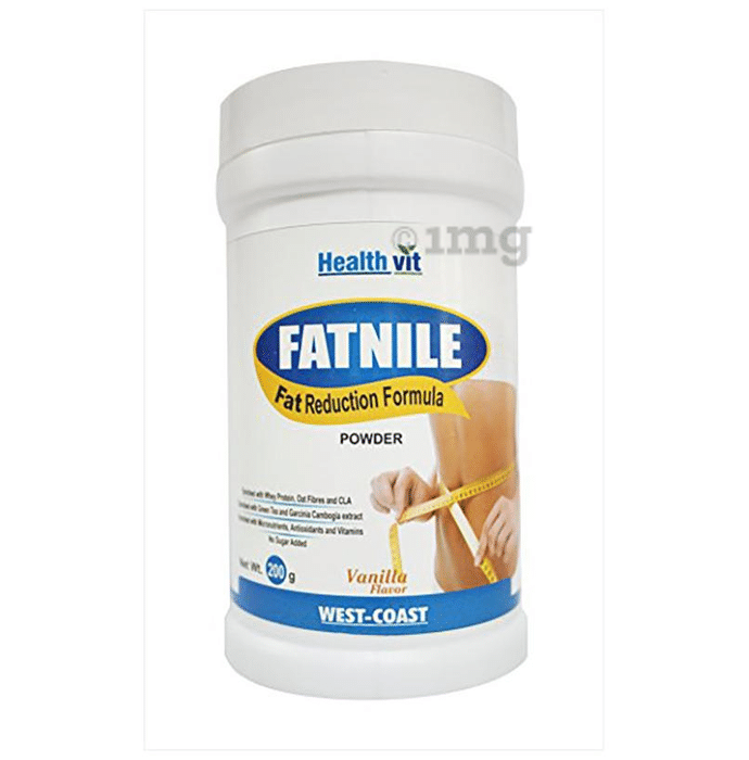 HealthVit Fatnile Powder Vanilla