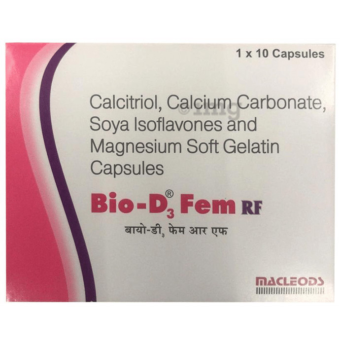 Bio-D3 Fem RF Soft Gelatin Capsule