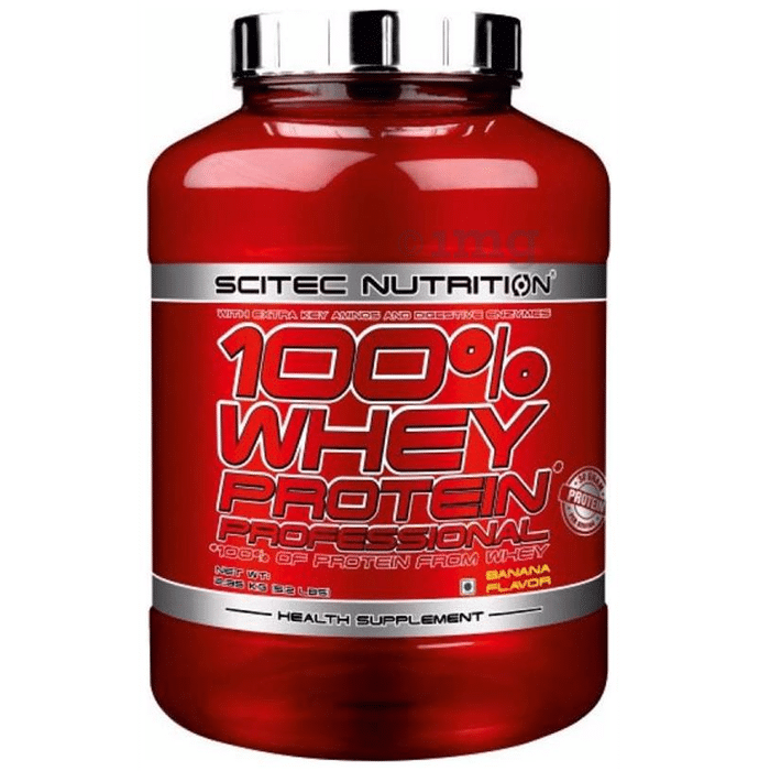 Scitec Nutrition 100% Whey Protein Professional Banana