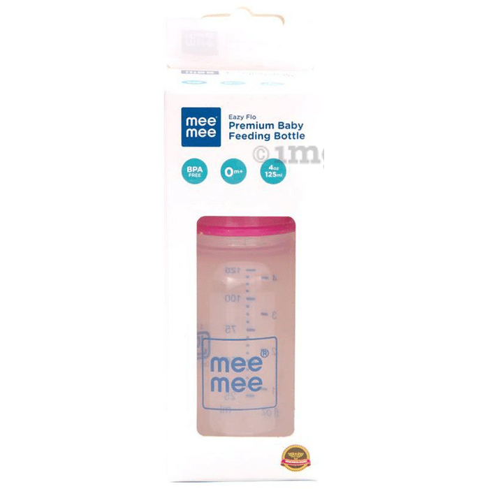 Mee Mee Eazy Flo Premium Baby Feeding Bottle Pink
