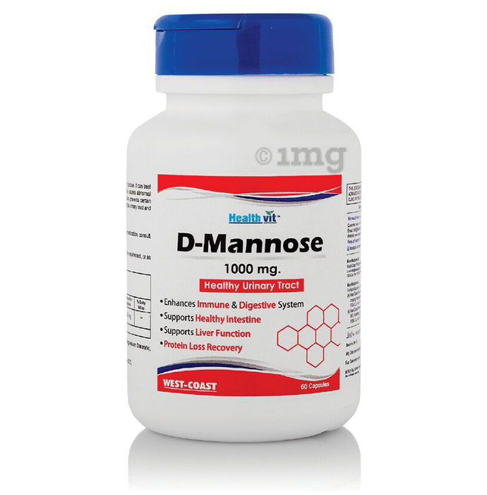 HealthVit D-Mannose 1000mg Capsule