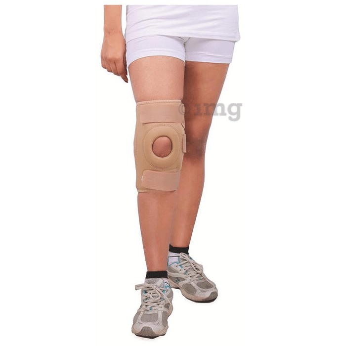 Wellon Dynamic Knee Support Hinged- Open Patella 12 Inches KS 05 XXL