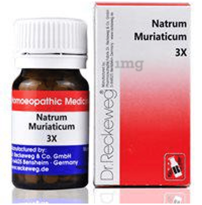 Dr. Reckeweg Natrum Muriaticum Biochemic Tablet 3X