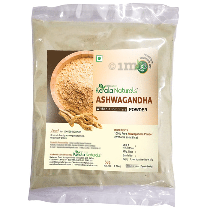 Kerala Naturals Ashwagandha (Withania Somnifera) Powder