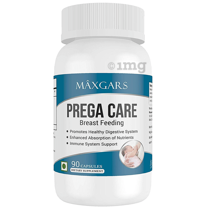 Maxgars Prega Care Breast Feeding Capsule